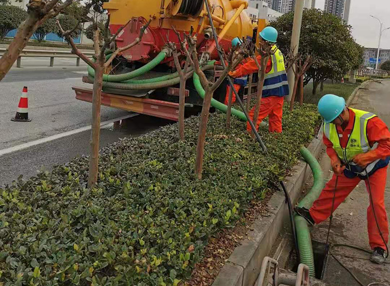 江海市政管道清淤